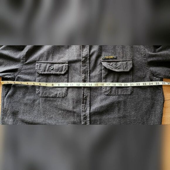 Rare Y2K‎ Vintage Old Navy XL Shirt Lot #724611 Heavy Flannel Utility Workwear - Picture 5 of 6